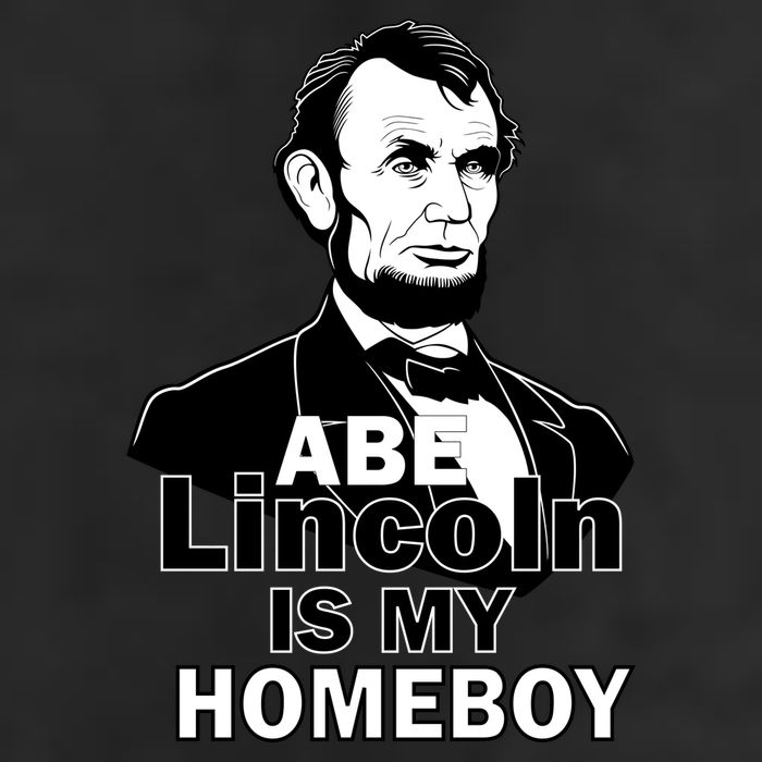 Abe Lincoln Is My Homeboy Adult Drive Performance Visor