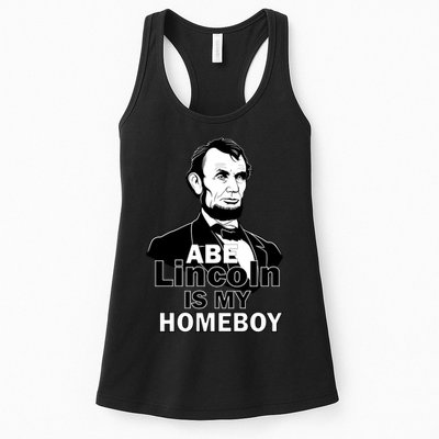 Abe Lincoln Is My Homeboy Womens Tank Top