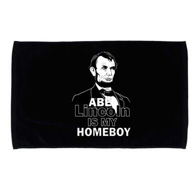 Abe Lincoln Is My Homeboy Microfiber Hand Towel