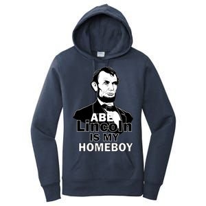 Abe Lincoln Is My Homeboy Women's Pullover Hoodie