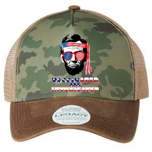 Abe Lincoln Vaccinated & Intoxicated Legacy Tie Dye Trucker Hat