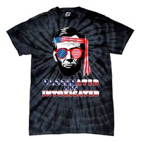 Abe Lincoln Vaccinated & Intoxicated Tie-Dye T-Shirt