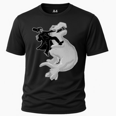 Abe Vs T-Rex Performance Shirt