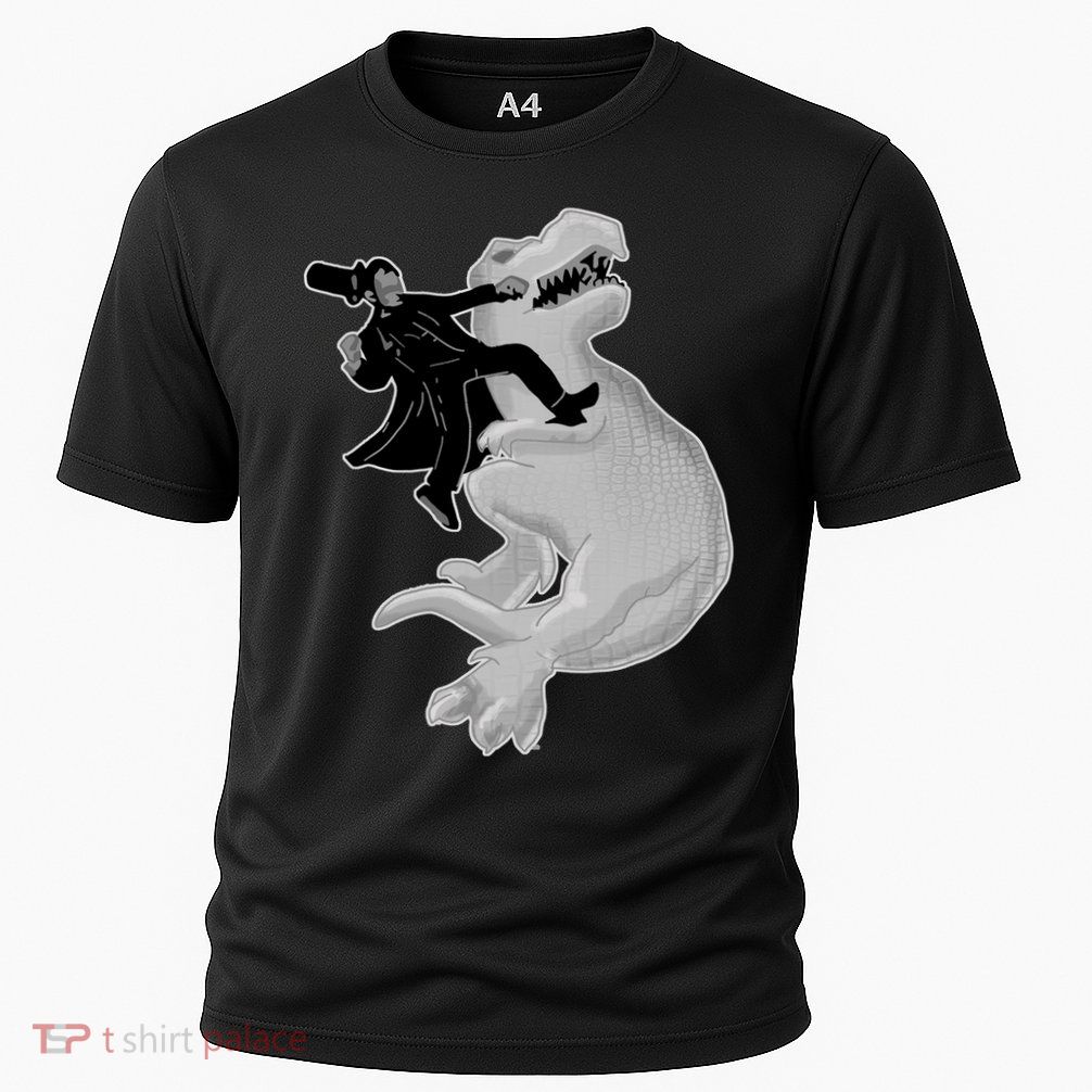 Abe Vs T-Rex Performance Shirt
