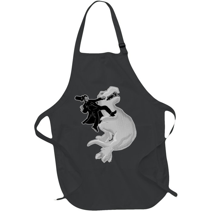 Abe Vs T-Rex Apron