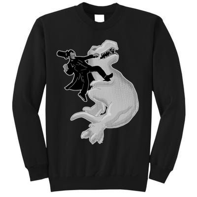 Abe Vs T-Rex Sweatshirt