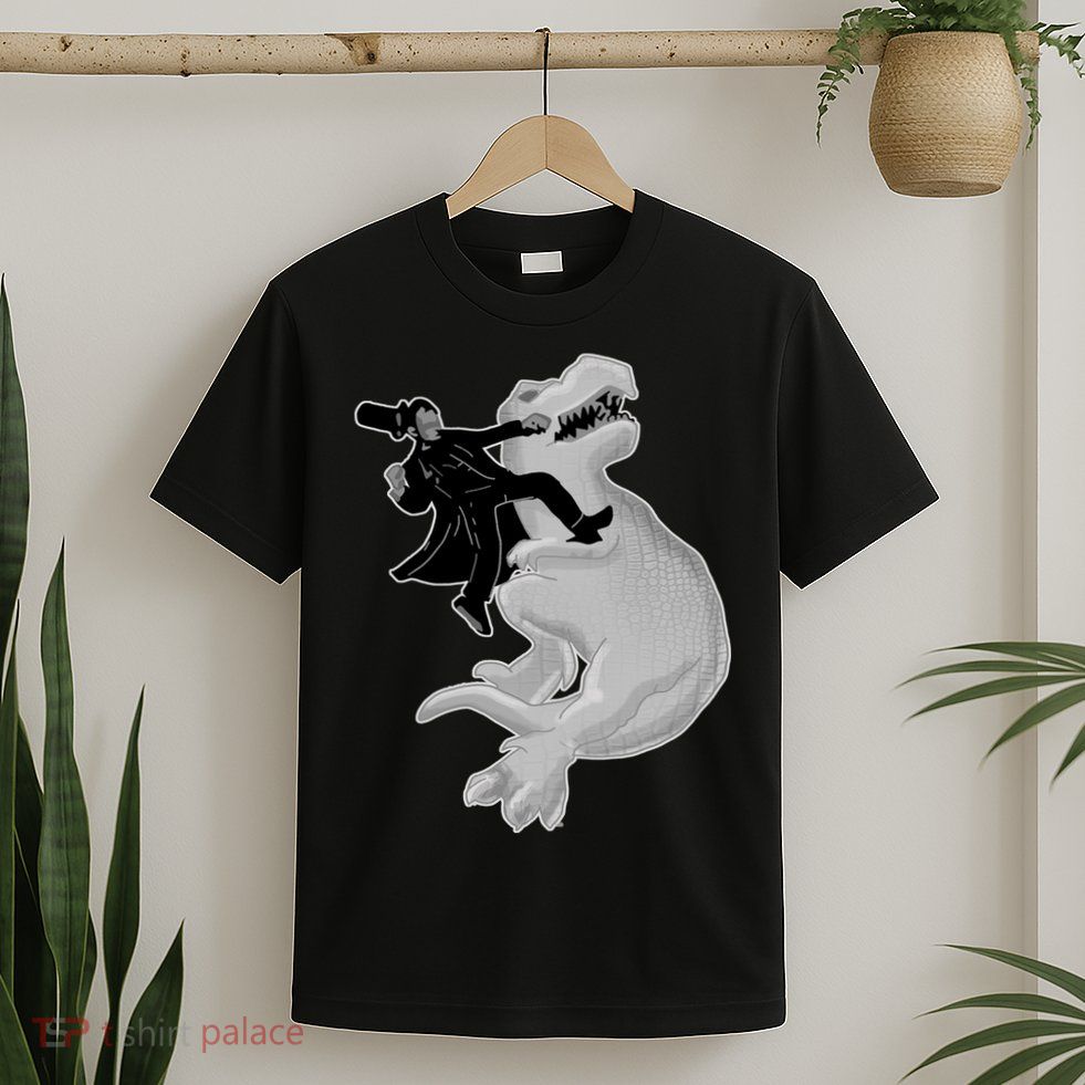Abe Vs T-Rex T-Shirt