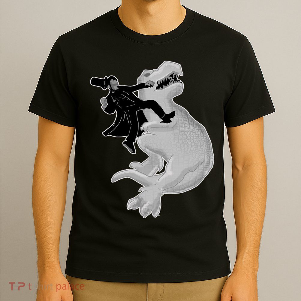 Abe Vs T-Rex T-Shirt