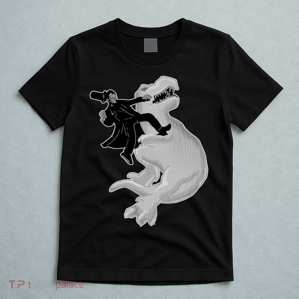 Abe Vs T-Rex T-Shirt