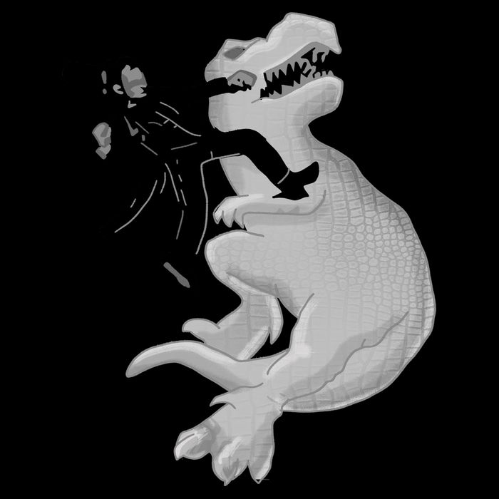 Abe Vs T-Rex Mug