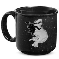 Abe Vs T-Rex 15oz Campfire Ceramic Mug