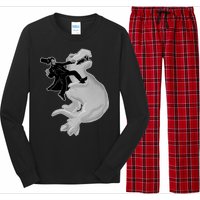 Abe Vs T-Rex Long Sleeve Pajama Set