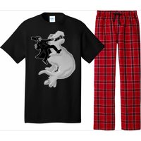 Abe Vs T-Rex Pajama Set