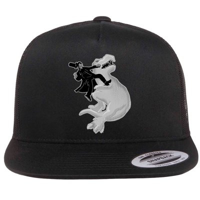 Abe Vs T-Rex Flatbill Hat