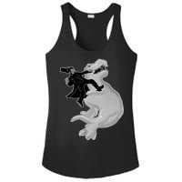 Abe Vs T-Rex Ladies PosiCharge Competitor Racerback Tank