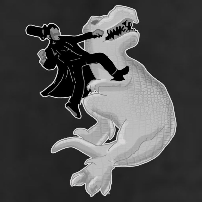 Abe Vs T-Rex 25L Jumbo Tote