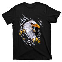 American Bald Eagle With Claws T-Shirt