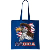 American Bald Eagle Mullet Merica Bird Of Prey Gift Tote Bag