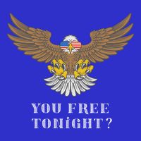 American Bald Eagle American Flag Patriotic You Free Tonight Great Gift Tall T-Shirt