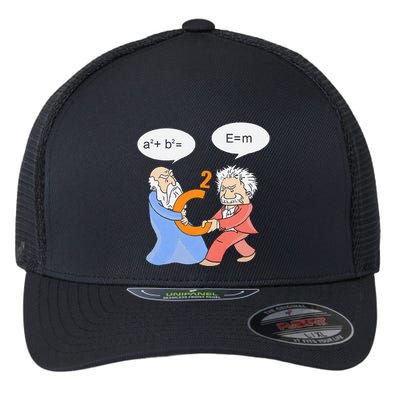 A2 B2 E Mc Funny Scientist Flexfit Unipanel Trucker Cap