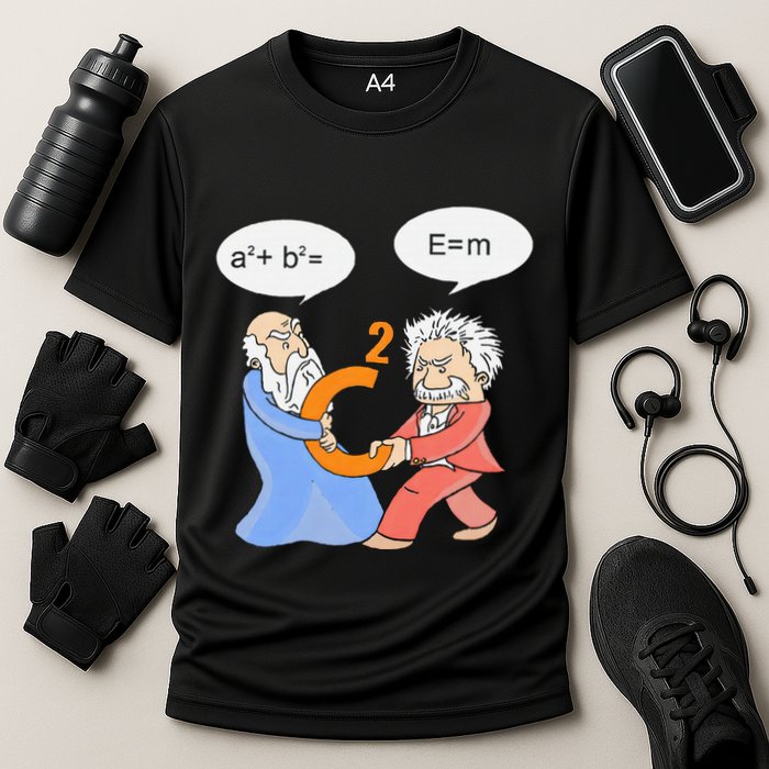 A2 B2 E Mc Funny Scientist Performance Shirt