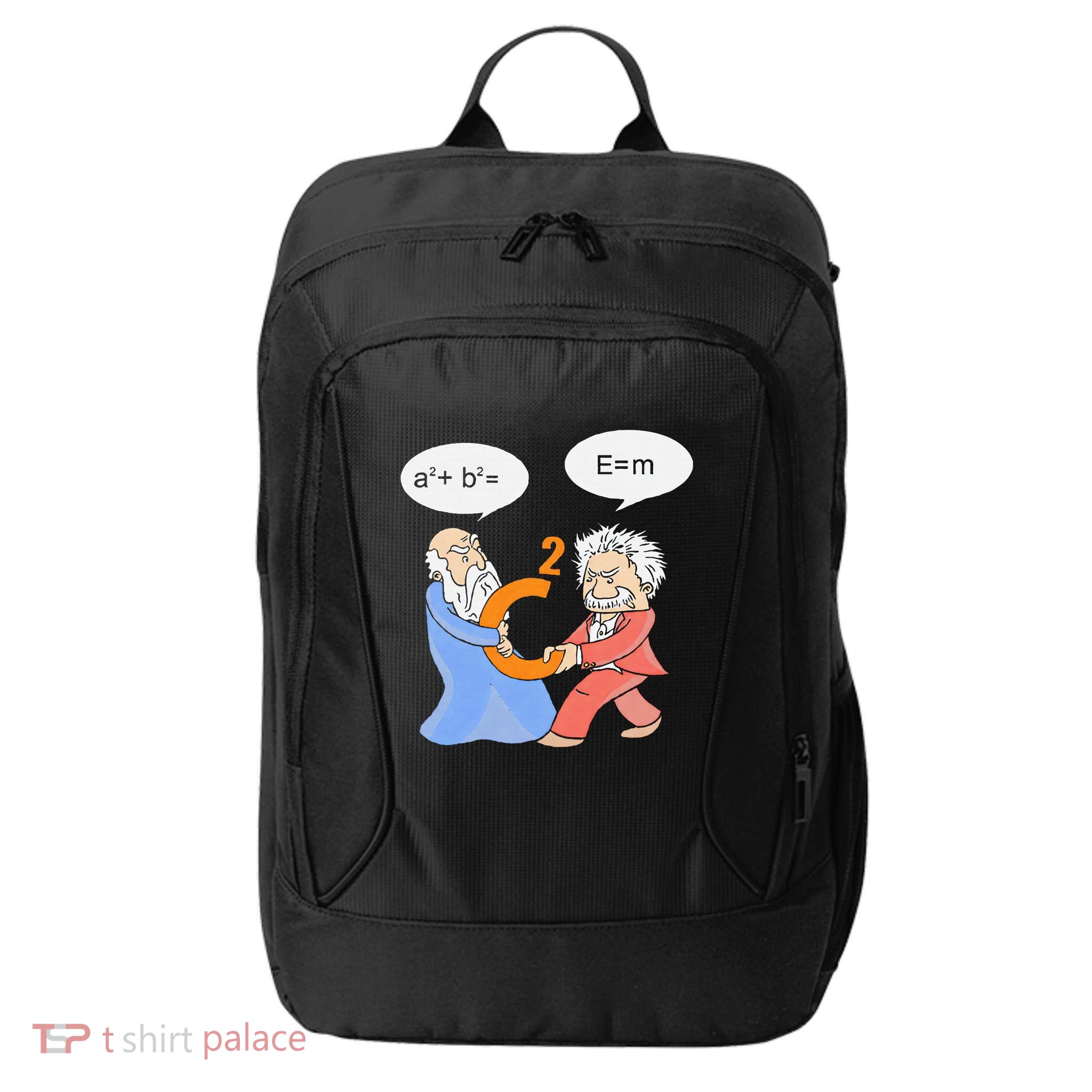 A2 B2 E Mc Funny Scientist City Backpack
