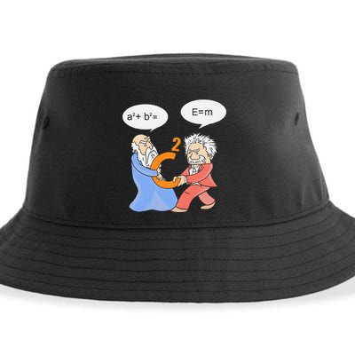 A2 B2 E Mc Funny Scientist Sustainable Bucket Hat