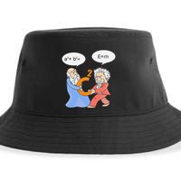 A2 B2 E Mc Funny Scientist Sustainable Bucket Hat