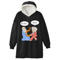 A2 B2 E Mc Funny Scientist Hooded Wearable Blanket
