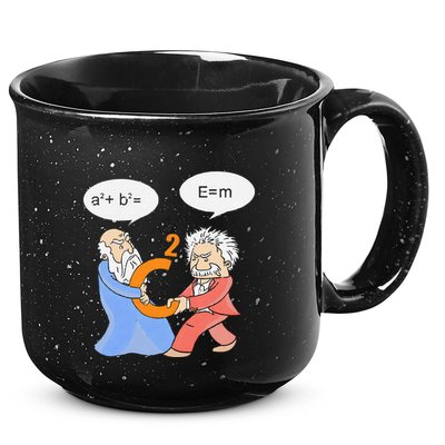 A2 B2 E Mc Funny Scientist 15oz Campfire Ceramic Mug