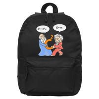 A2 B2 E Mc Funny Scientist 16 in Basic Backpack