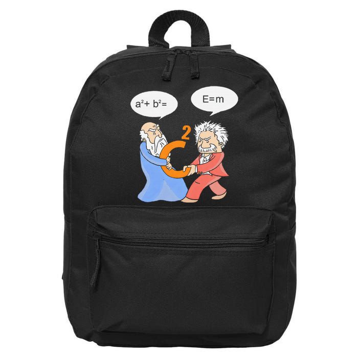 A2 B2 E Mc Funny Scientist 16 in Basic Backpack