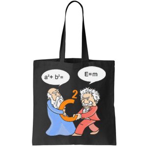 A2 B2 E Mc Funny Scientist Tote Bag