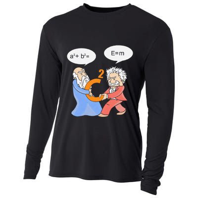 A2 B2 E Mc Funny Scientist Cooling Performance Long Sleeve Crew