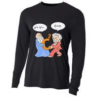 A2 B2 E Mc Funny Scientist Cooling Performance Long Sleeve Crew
