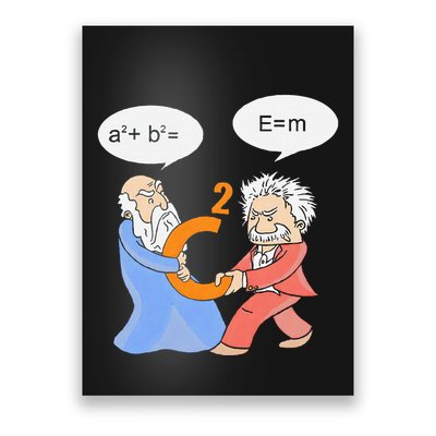 A2 B2 E Mc Funny Scientist Poster