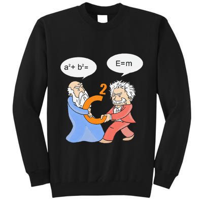 A2 B2 E Mc Funny Scientist Tall Sweatshirt