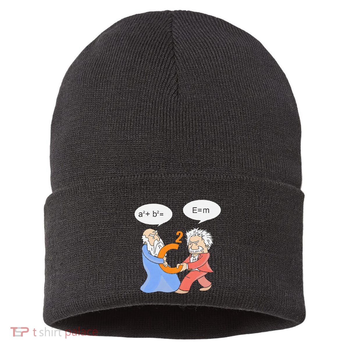 A2 B2 E Mc Funny Scientist Sustainable Knit Beanie