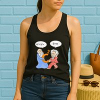 A2 B2 E Mc Funny Scientist Womens Tank Top