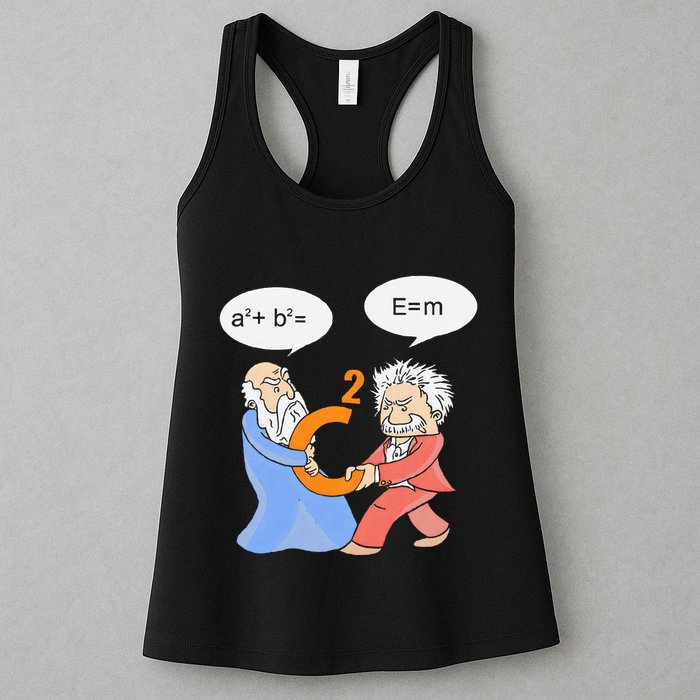 A2 B2 E Mc Funny Scientist Womens Tank Top