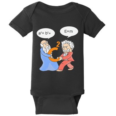 A2 B2 E Mc Funny Scientist Baby Bodysuit