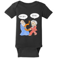 A2 B2 E Mc Funny Scientist Baby Bodysuit