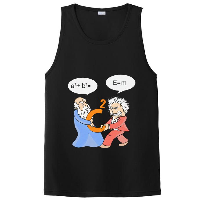 A2 B2 E Mc Funny Scientist PosiCharge Competitor Tank