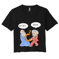 A2 B2 E Mc Funny Scientist Crop Top