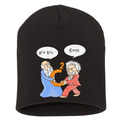 A2 B2 E Mc Funny Scientist Short Acrylic Beanie
