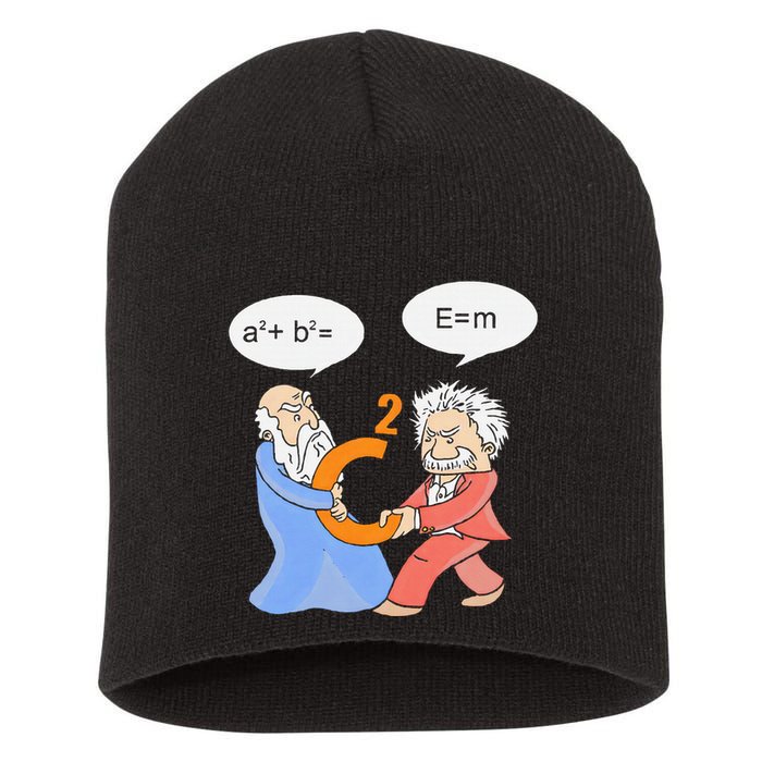 A2 B2 E Mc Funny Scientist Short Acrylic Beanie
