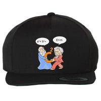 A2 B2 E Mc Funny Scientist Wool Snapback Cap