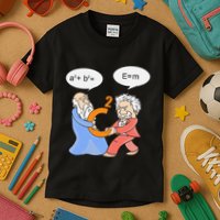 A2 B2 E Mc Funny Scientist Kids T-Shirt