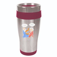 A2 B2 E Mc Funny Scientist 16oz Travel Tumbler