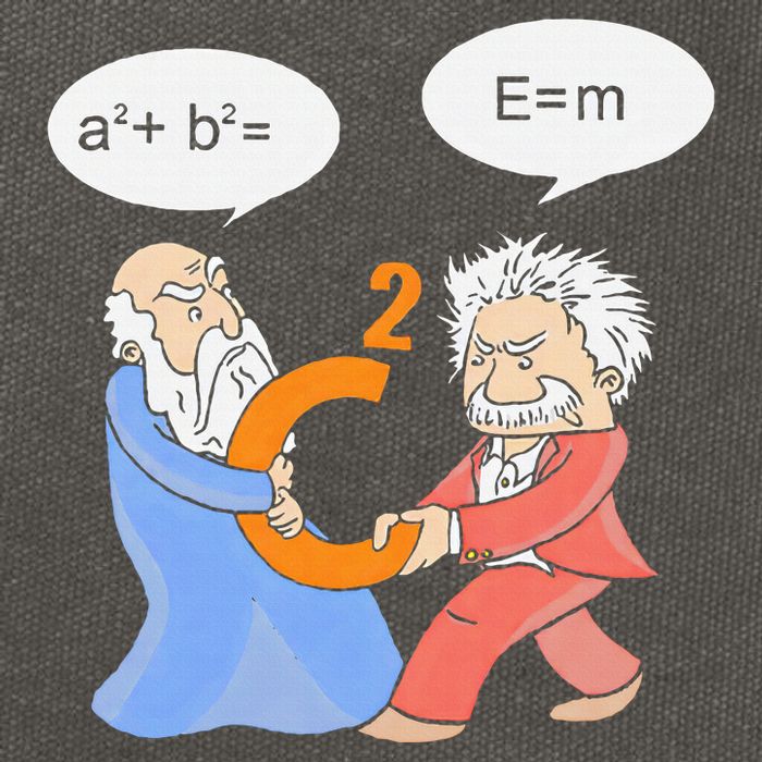 A2 B2 E Mc Funny Scientist Cotton Canvas Backpack